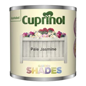 Image of Cuprinol Garden shades Pale Jasmine Matt Wood paint 125 Tester pot