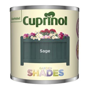 Image of Cuprinol Garden shades Sage Matt Wood paint 125ml Tester pot