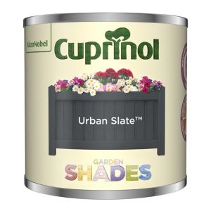 Image of Cuprinol Garden shades Urban Slate Matt Wood paint 125ml Tester pot