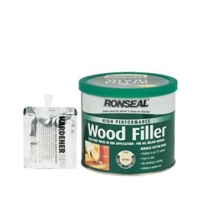 Image of Ronseal High-Performance Wood Filler Natural 1kg