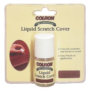 Image of Colron Repair Dark wood Satin Liquid scratch cover 0.1L
