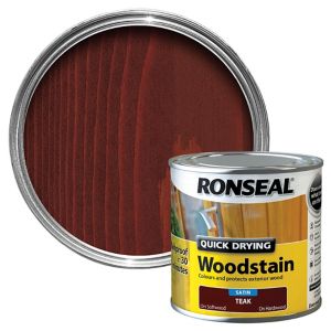 Image of Ronseal Teak Satin Wood stain 250