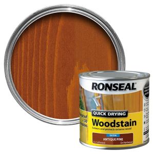 Image of Ronseal Antique pine Satin Wood stain 250