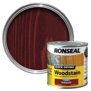 Image of Ronseal Rosewood Satin Wood stain 0.25L