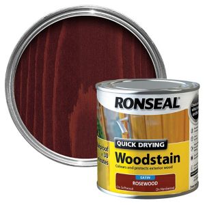 Image of Ronseal Rosewood Satin Wood stain 2.5