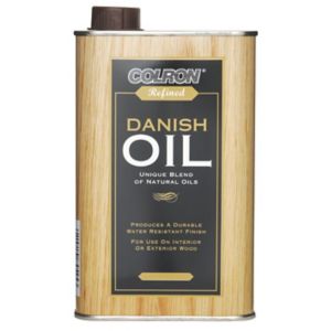 Image of Colron Refined Deep mahogany Danish Wood oil 0.5L