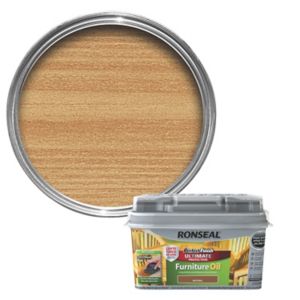Image of Ronseal Perfect finish Teak Furniture Wood oil 0.75L