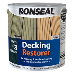 Image of Ronseal Clear Decking restorer 2.5L