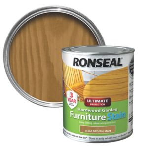 Image of Ronseal Hardwood Furniture Wood stain 0.75L