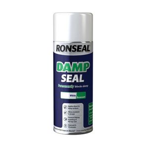 Image of Ronseal White Waterproof sealing compound 0.4L Tin