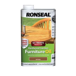 Image of Ronseal Ultimate Natural Furniture Wood oil 0.5L