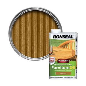 Image of Ronseal Ultimate Natural oak Furniture Wood oil 1L