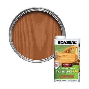 Image of Ronseal Ultimate Natural teak Furniture Wood oil 1L