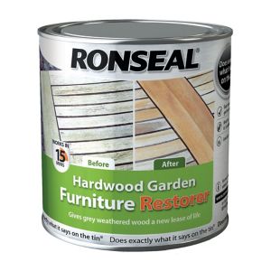 Image of Ronseal Garden Clear Furniture Wood restorer 1L