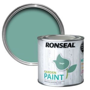 Image of Ronseal Garden Sage Matt Metal & wood paint 250ml
