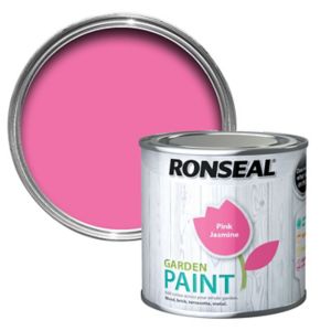 Image of Ronseal Garden Pink jasmine Matt Metal & wood paint 250ml