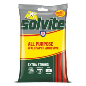 Image of Solvite All purpose Wallpaper Adhesive 185g