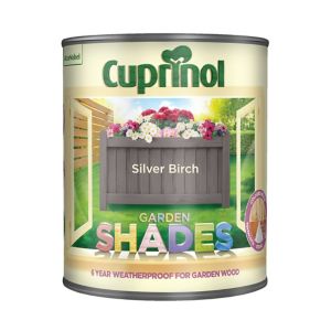 Image of Cuprinol Garden shades Silver birch Matt Wood paint 1L