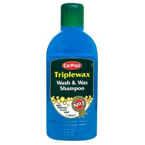 Image of CarPlan Triplewax Wash & wax 1L Bottle