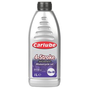 Image of Carlube 4-Stroke Semi-synthetic Motorcycle Engine oil 1L Bottle