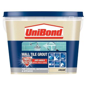 Image of UniBond Cream Grout 1.38kg