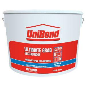 Image of UniBond Ready mixed Beige Wall Tile Adhesive 13.1kg