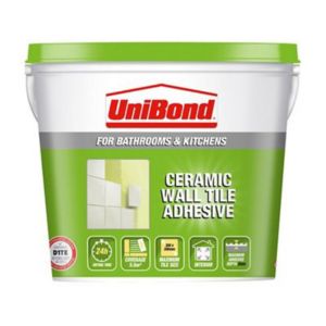 Image of UniBond Ready to use Wall tile adhesive Beige 7.4kg