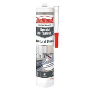 Image of UniBond Special materials Grey Natural stone Building Sealant 300ml