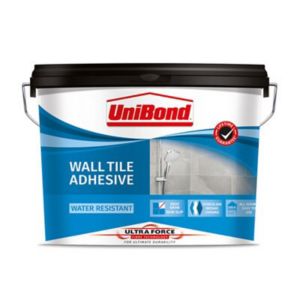 Image of Unibond UltraForce Ready mixed Beige Wall Tile Adhesive 13.8kg