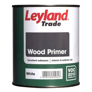 Image of Leyland Trade White Wood Primer 2.5L