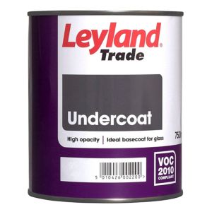 Image of Leyland Trade White Metal & wood Undercoat 0.75L