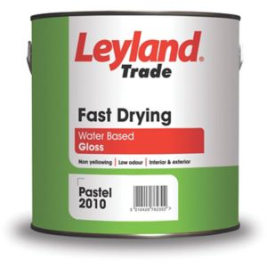 Image of Leyland Trade White Gloss Metal & wood paint 2.5L