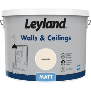 Image of Leyland Magnolia Matt Emulsion paint 10L