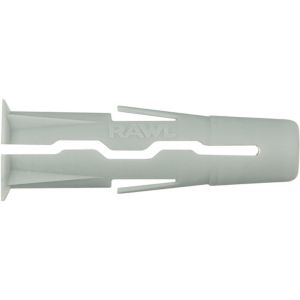 Image of Rawlplug Uno Plastic Wall plug (L)36mm (Dia)10mm Pack of 80