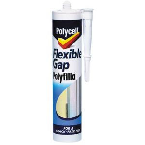 Image of Polycell White Flexible Decorators caulk 290ml