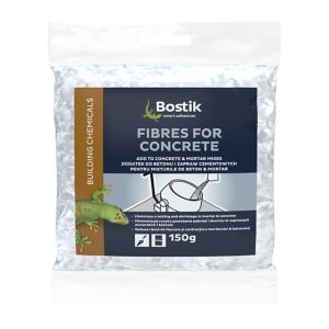 Image of Bostik White Concrete fibres 150g Bag