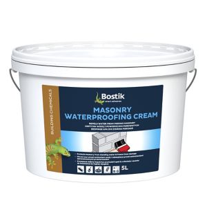 Image of Bostik White Masonry waterproofer 5L Tub