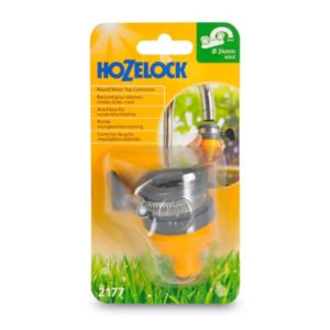 Image of Hozelock Yellow Tap connector (W)70mm