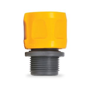 Image of Hozelock Yellow Flat & spiral Hose pipe connector (W)150mm