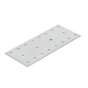 Image of Abru Steel Perforated plate (L)140mm (W)60mm