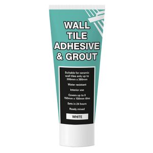 Image of Ready mixed White Tile Adhesive & grout 0.3kg