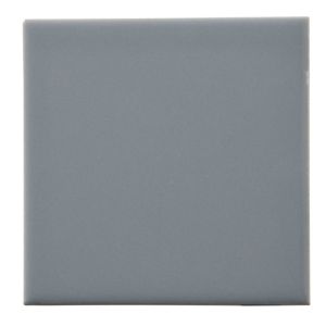 Image of Utopia Grey Gloss Ceramic Wall tile (L)100mm (W)100mm Sample