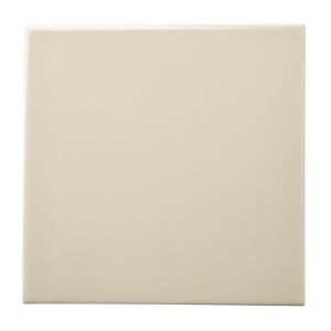 Image of Utopia Barley Gloss Ceramic Wall tile (L)150mm (W)150mm Sample