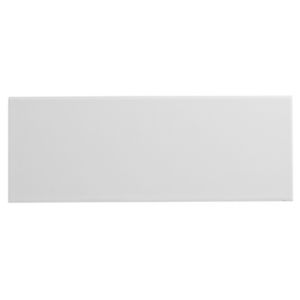 Image of City chic White Matt Ceramic Wall tile (L)400mm (W)150mm Sample