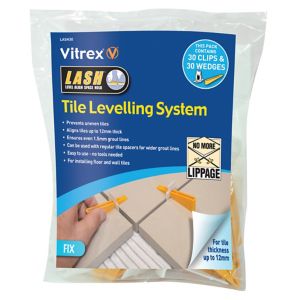 Image of Vitrex LASH30 Plastic 160mm Tile levelling spacer Pack of 30
