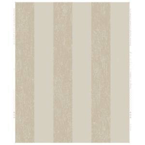 Image of Boutique Mercury Champagne Striped Metallic effect Embossed Wallpaper