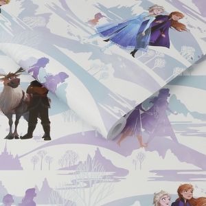 Image of Disney Frozen Multicolour Scene Wallpaper