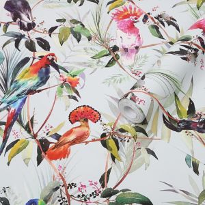 Image of Graham & Brown Superfresco Easy Multicolour Tropical Smooth Wallpaper