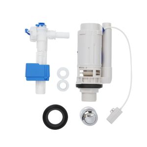 Image of Fluidmaster Plastic & rubber 2 piece Side Flush & fill valve pack ½"