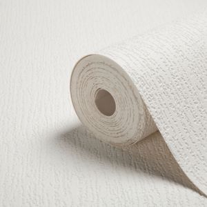 Image of Walldoctor White Bark Textured Wallpaper